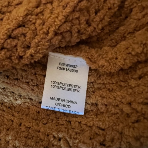 Love Tree Velour Yellow Sweater - Picture 9 of 10